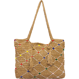 HANDCRAFTED  WITH   HAND STITCH JUTE BAG